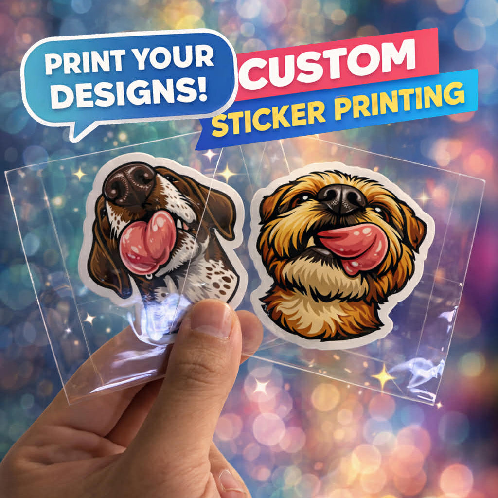 Custom Water-Proof Stickers