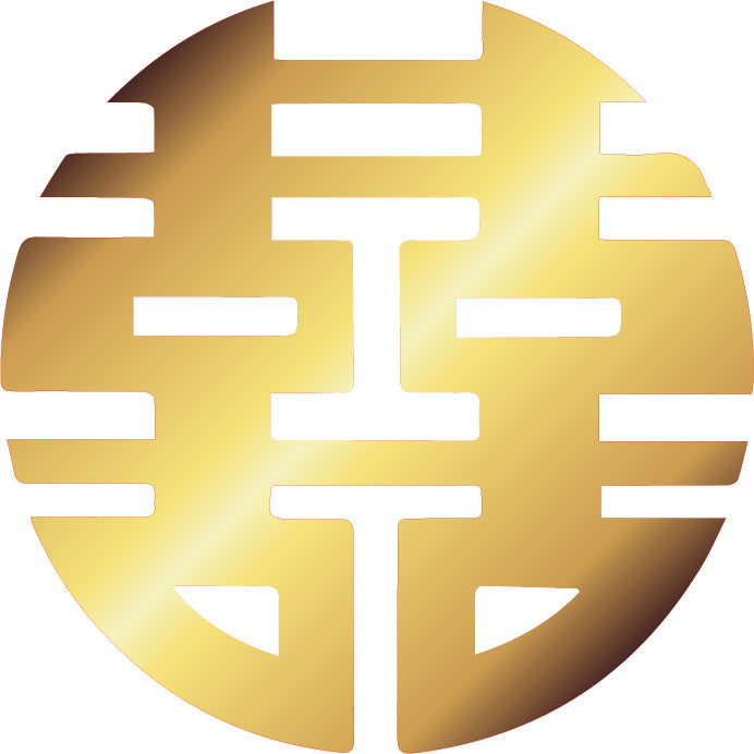 Double Happiness Wall Back Drop Decoration