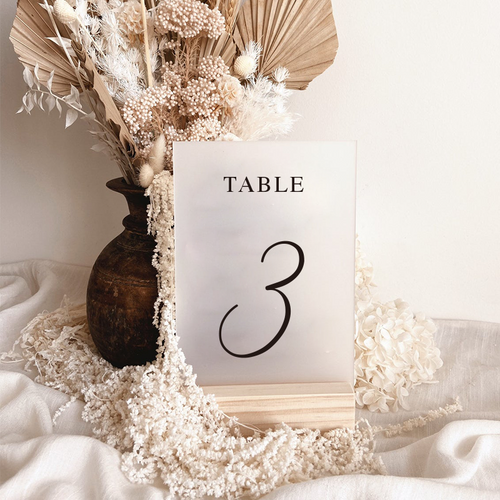 Table Signs