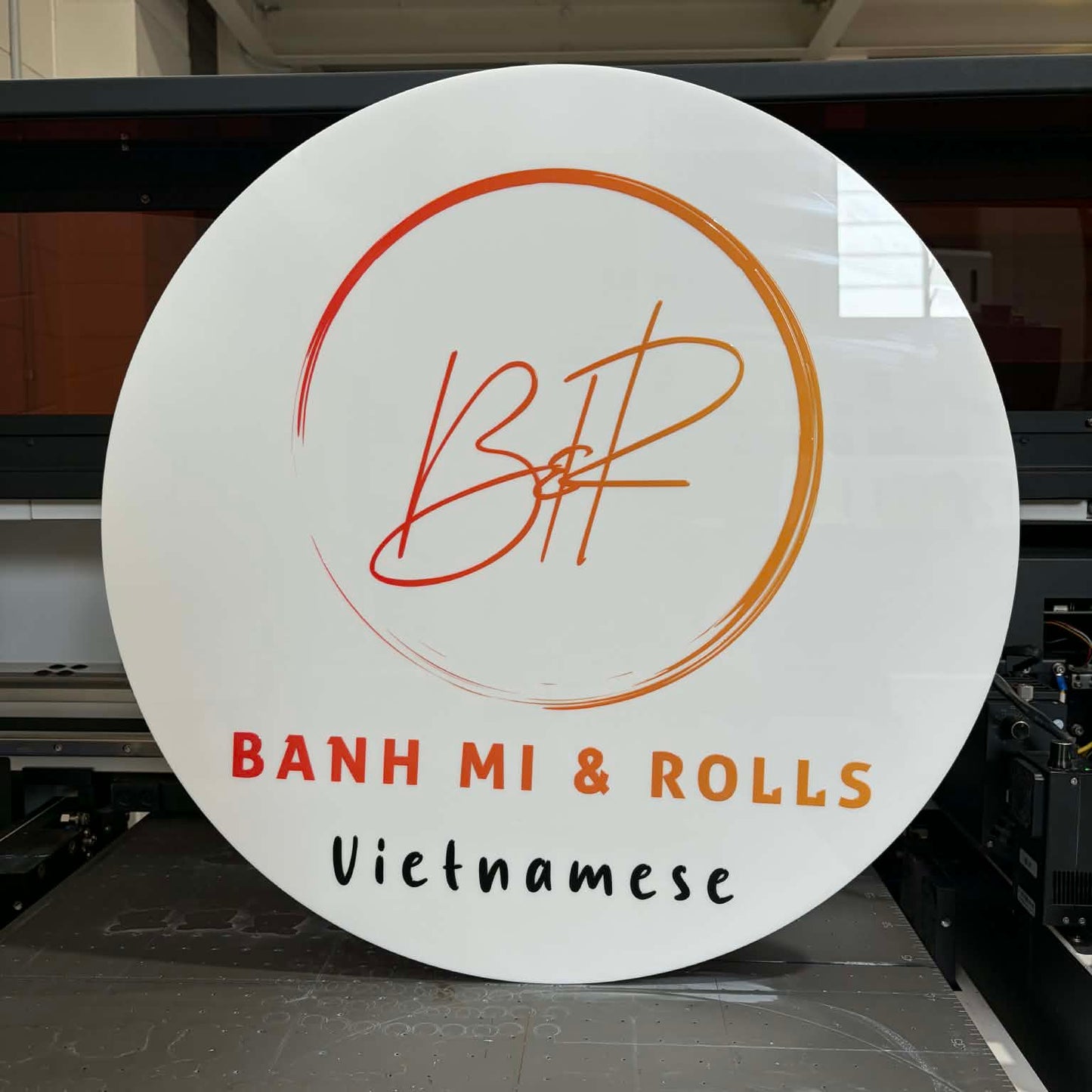 Acrylic UV Print Business Signage