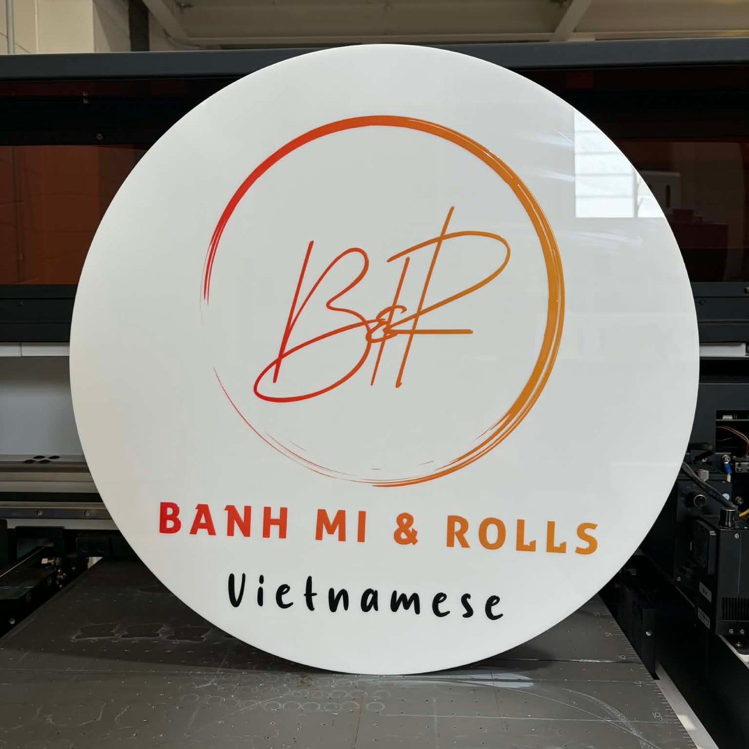 Acrylic UV Print Business Signage