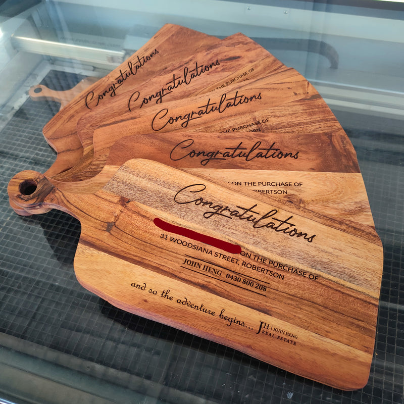 John Heng Serving Board Engrave