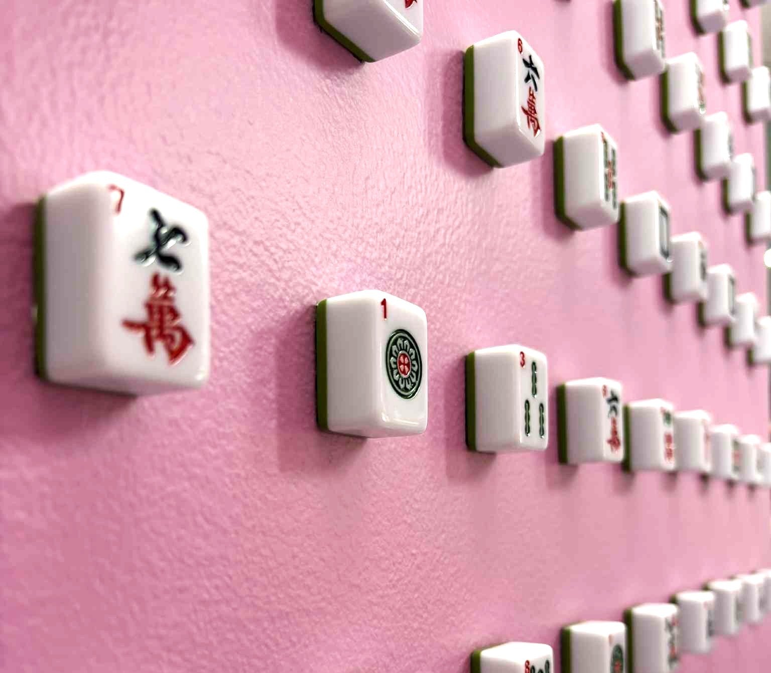 Mahjong Art Wall Installation South Brisbane