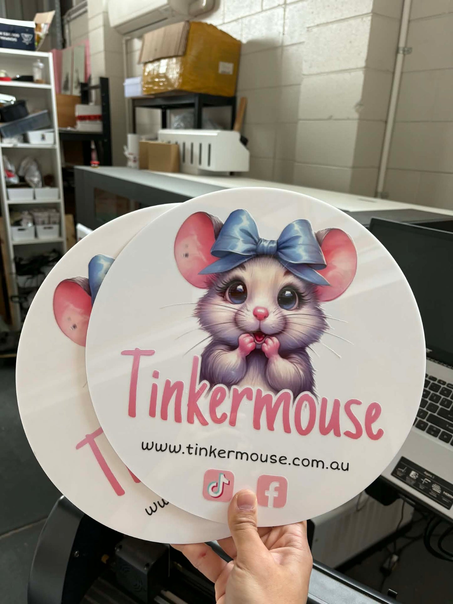 亚克力圆圈标志商业标志