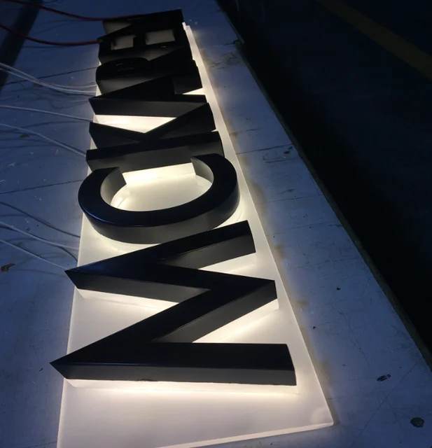 Luminous Letters Cladding Illuminated Signage Fabrication Service – Laser Dragon